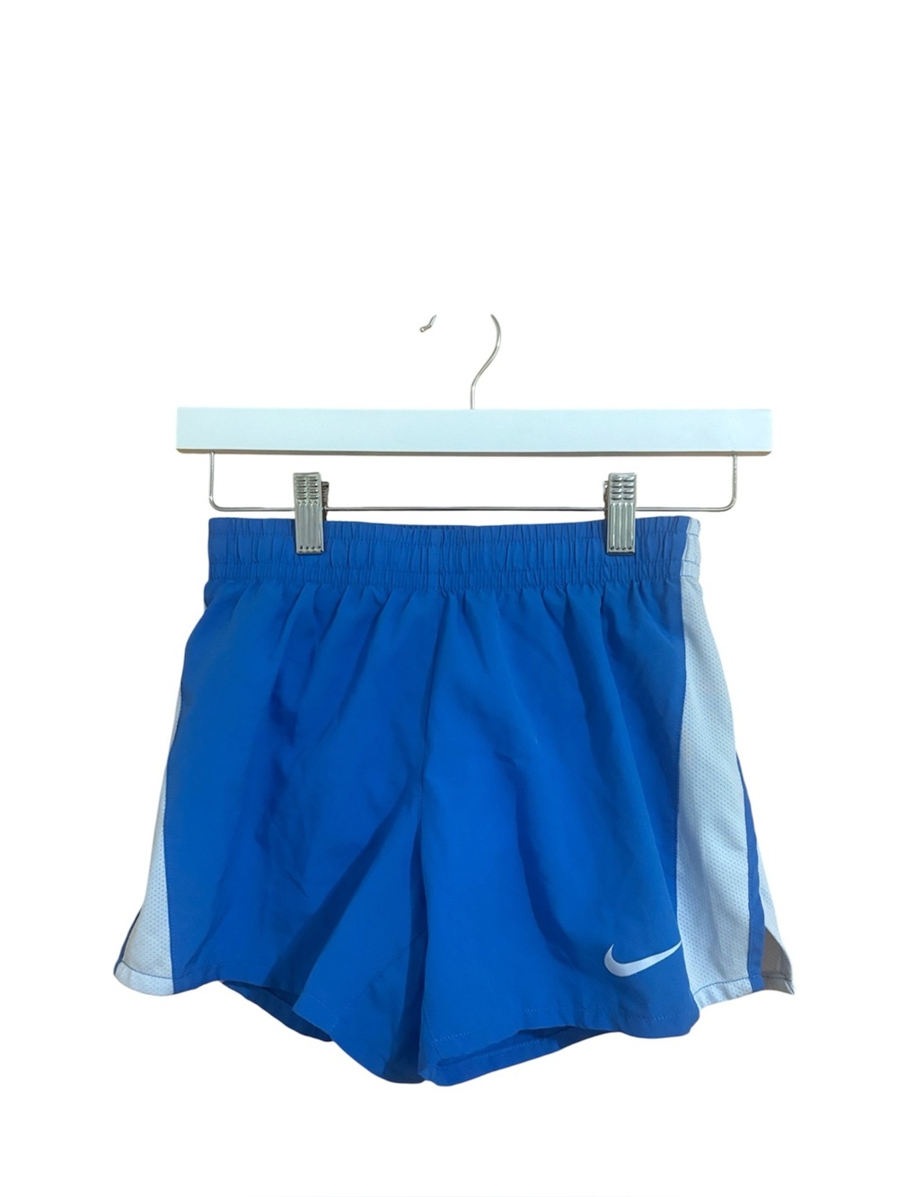 Nike Dri-Fit Girls Size Large Blue Activewear Shorts